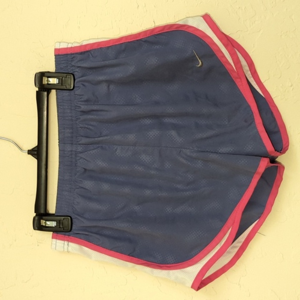 Nike Dry Tempo Brief Lined Running Shorts in Obsidian Heather Size Small